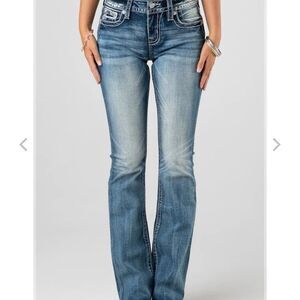 Miss Me Standard Bootcut flare bottom western jeans